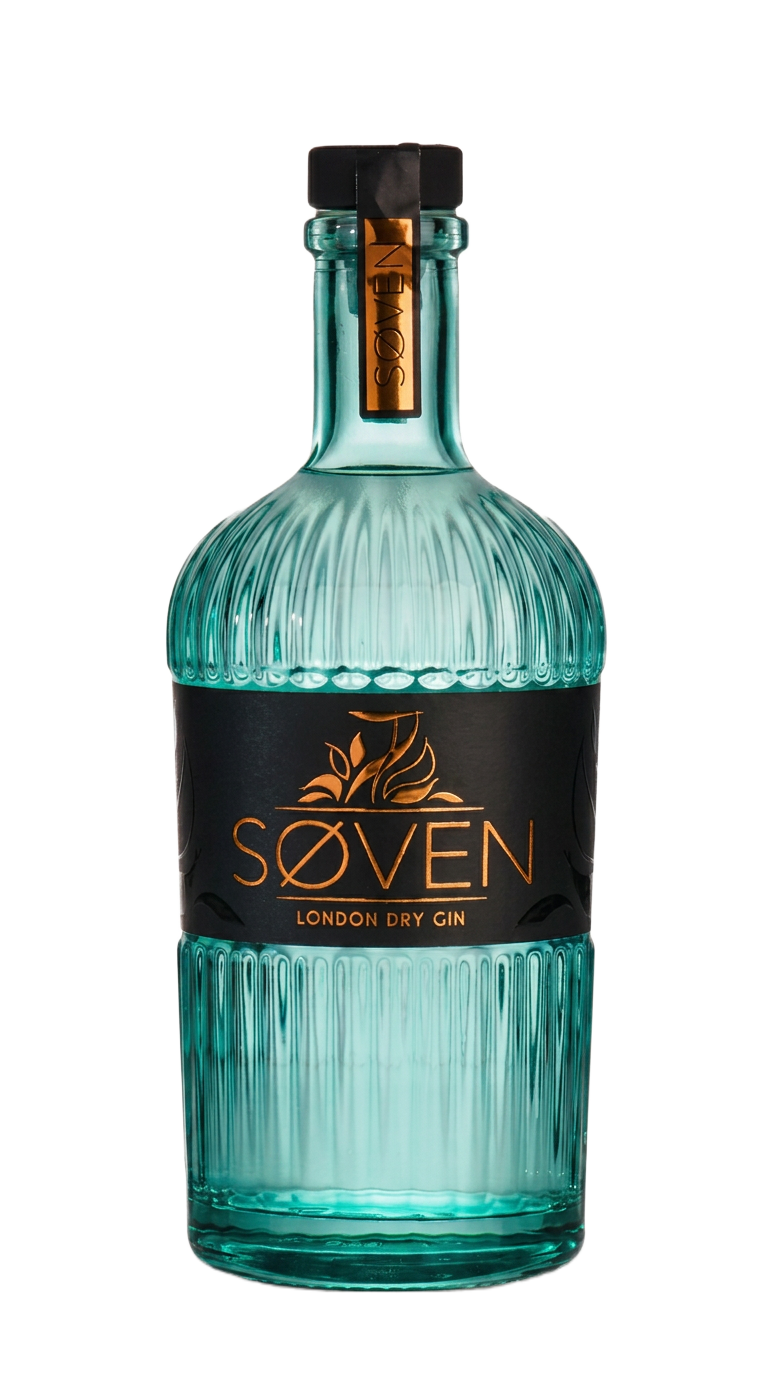 SØVEN London Dry Gin Flasche