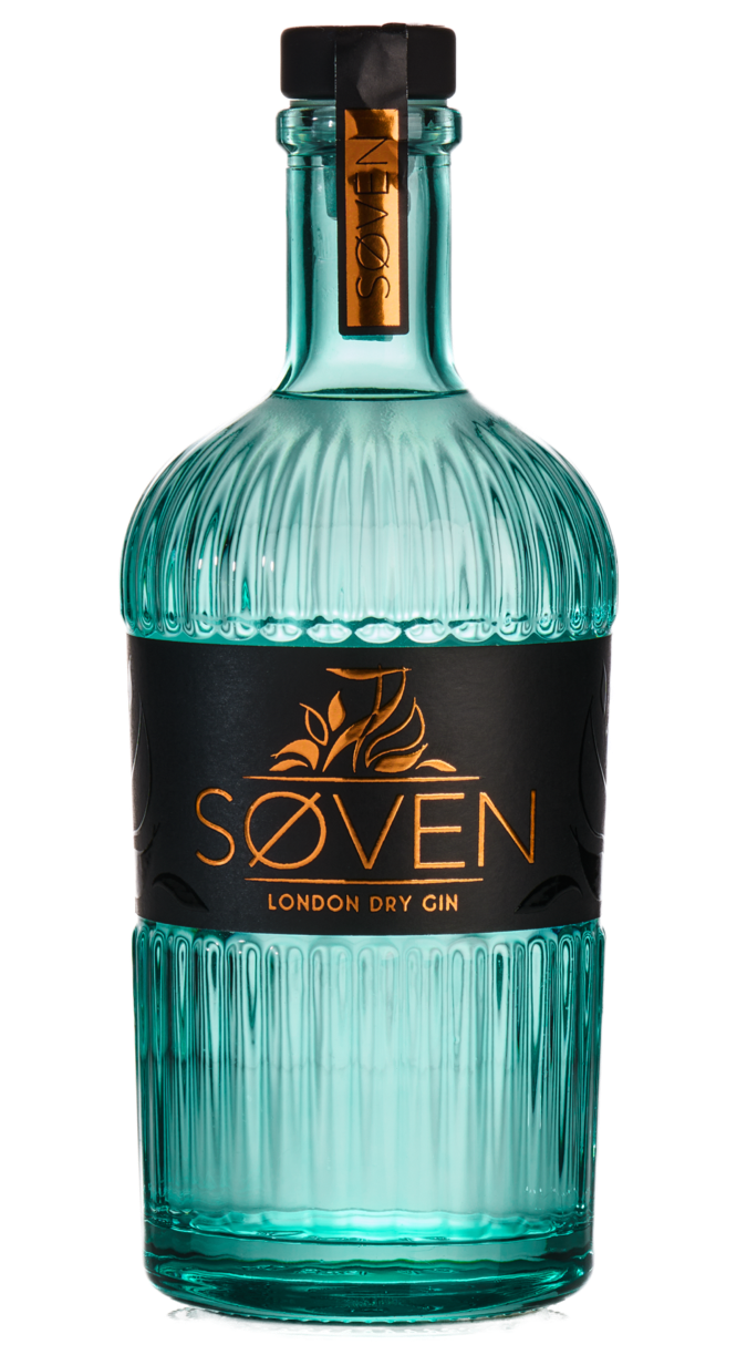 SØVEN London Dry Gin Flasche